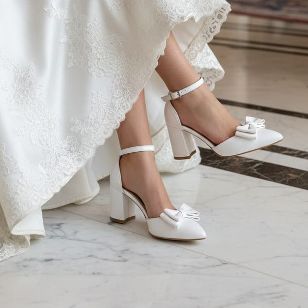 '+8 cm Bridal Shoes Butterfly Lebanon PAP8